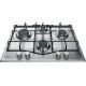 Ariston Built-In Gas Hob 60cm Stainless Steel: PCN 642 IX/A
