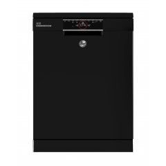 Hoover Freestanding A+++ Rated Dishwashe 16 Person WIFI Digital with Steam Black HDPN4S603PB-EGY