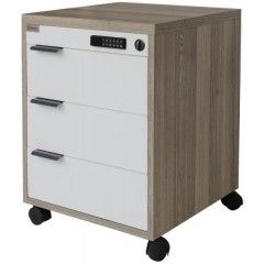 Artistico Drawers 45*60*45 cm with Electronic Lock Melamine Brown AD3
