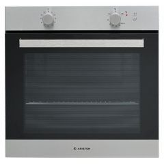 Ariston Built-in Gas Oven 60 cm 70 Liter With Electric Grill Stainless Steel GA3 124 IX A1