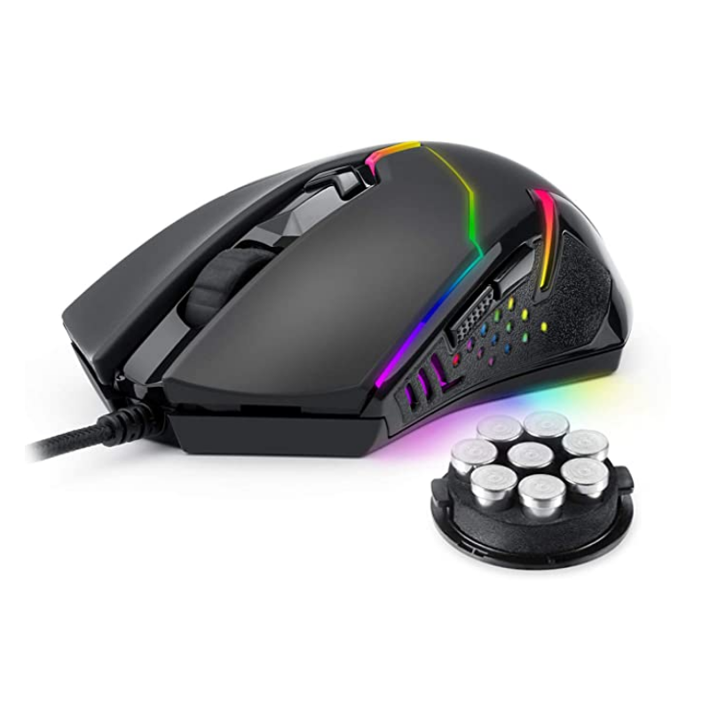 REDRAGON Wired Gaming Mouse Backlit Black M601