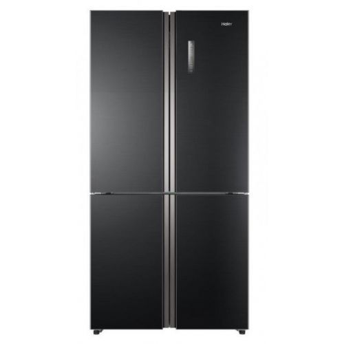 Haier Refrigerator 4 Doors 512 Liter Inverter Glass Black HRF-530 TDBG