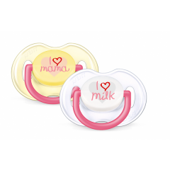 AVENT Pacifier 2 pcs for Children from 0-6 Months SCF172/50