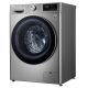 LG Washing Machine 10.5 Kg 1400 RPM 6 Motion Silver Steel F4V5RYP2T