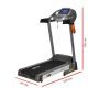 ELECTRIC TREADMILL Blue back-lite LCD Max User Weight 110 kg + 12 different workout programs :YG 6060