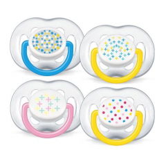AVENT Pacifier 2 pcs with Box and Cover for Children from 6-18 Months SCF180/24