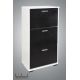 Wood & More Small Shoe Cabinet 3 Doors 63*30 cm White SC-3D-S W