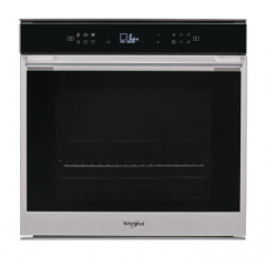 Whirlpool Built-In Electricity Oven 60 cm with Fan 75 L Silver W7 OM4 4BS1H