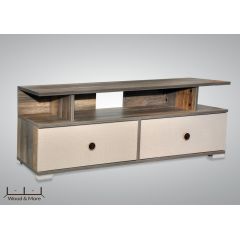 Wood & More Tv Table 2 Lockers 140*40 cm Woody TVT-2LC-140(Woody)