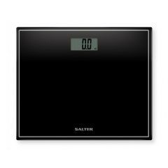 SALTER Body Scales Compact Glass Digital Weighs up to 150 kg Black Color S-9207 BK3R
