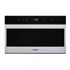 Whirlpool Built-in Microwave 60 cm 22 Liter With Grill Digital Timer Silver W7 MN840
