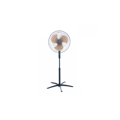 MAXEL Stand Fan 18 Inch 3 Golden Blades Black ITAL-1860