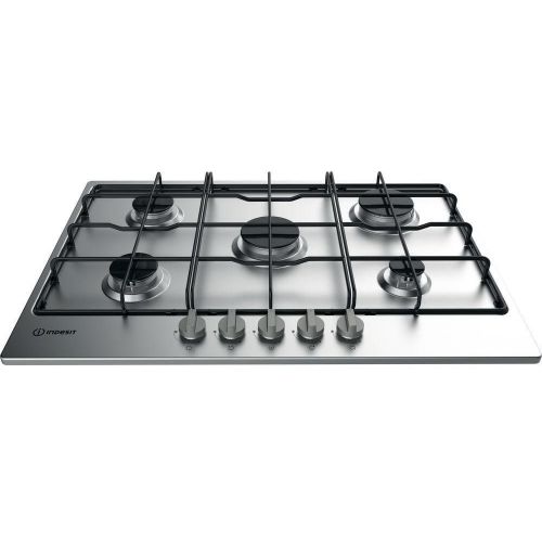 Indesit Built-In Gas Hob 75cm 5 Burners Stainless THP 752 IX I