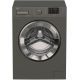 BEKO Washing Machine Full Automatic Digital 7 KG 1000 rpm Steam Chorome Door Inverter Gray WTV 7512 XMCI
