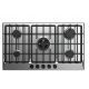 FRESH Gas Built-In Hob 5 Burner 90 cm Cast Iron Safety Stainless F-9585