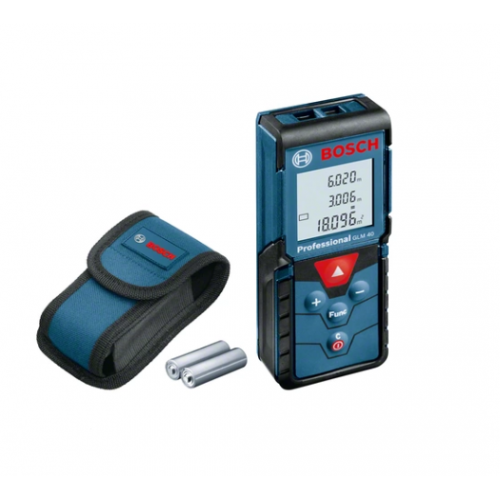 Bosch professional Laser Distance, area and volume measuring instrument up to 40 meters GLM 40