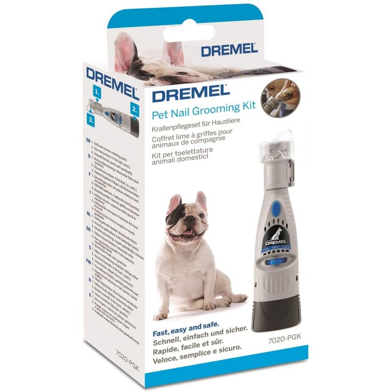 Dremel Cordless Dog Nail Kit Pet Clipper Trimmer Grooming Rotary Peticure Tool 