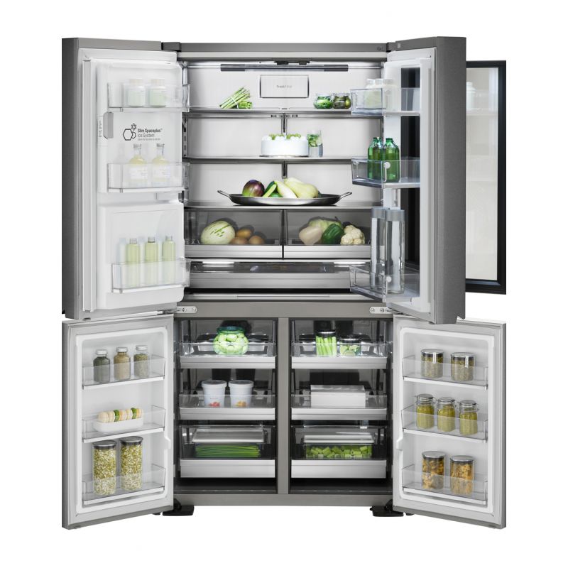 LG Refrigerator Signature Instaview 30 Feet 858 Liter French Door Water ...