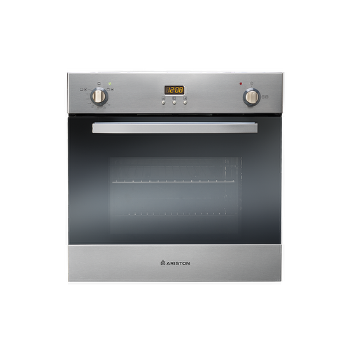 Ariston Gas Built-In Oven 60cm With Gas Grill Safety Digital Stainless Steel FHYS GX
