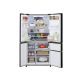 SHARP Refrigerator Inverter Digital No Frost 650 Liter Water Dispenser 5 Doors Black SJ-FSD910N-BK