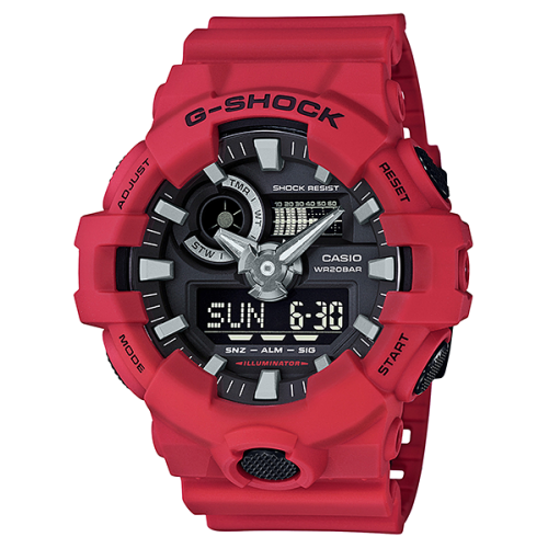 red g shock men