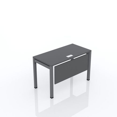 Artistico Metal Desk 120*60 cm Closed From The Front Grey AMD120G