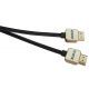 ICONZ HDMI Cable 1.8m Braided Black*Grey IMN-HC52KE