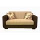 Aldora Click Clack 2 Seats Sofa Bed And Storage ACCSB2-B/BR