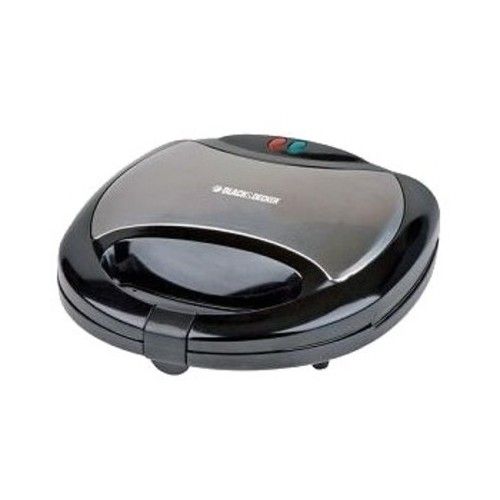 Black + Decker Sandwich Maker 600 W TS1000 Prices & Features in Egypt. Free  Home Delivery. Cairo Sales Stores