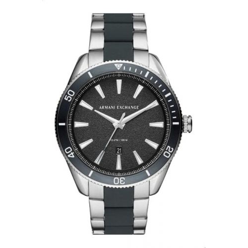ARMANI EXCHANGE Analog Stainless Steel Men's Watch Black Dial With ...