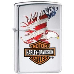 Zippo Lighter Harley American Fla Design 130002784