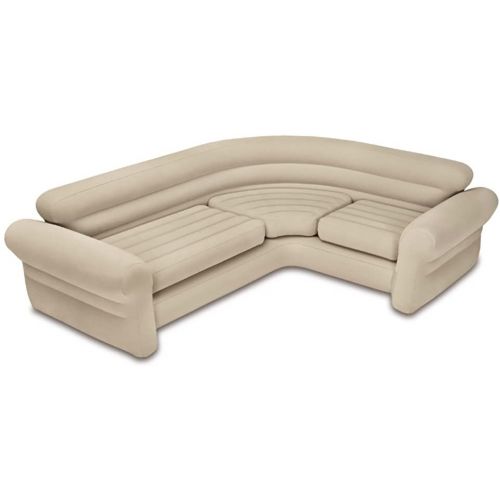 Надувной диван intex corner sofa