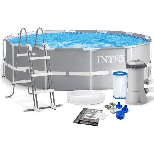 Intex Swimming Pool with Prism Frame 366*99 cm Set Of 13 Pieces IX-26716