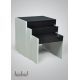 Wood & More Side Table Inside 49,44,39*35 cm White ST-IN-90 W