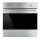 SMEG Gas Hob 60 cm 4 Burner Cast Iron with Built-In Gas Oven with Gas Grill SRV564GH-SF 6341 GGX