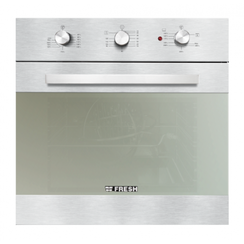 Fresh Built-In Gas oven grill Electricity 60 cm with Fan F-10342