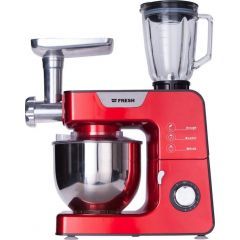 Fresh Stand Mixer 1200 Watt with Grinder Red Color FM-101B-5732