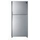 Sharp Refrigerator Inverter Digital No Frost 450 Liter 2 Glass Doors Silver SJ-GV58G-SL