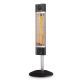 VEITO Freestanding Heater 1700 Watt with Built-in Carry Handle Black CH1800 XE