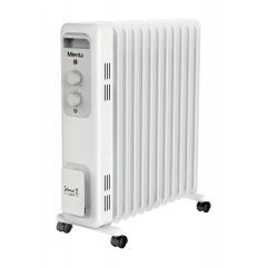 Mienta Oil Heater 11 Fins 2300 Watts White OR37719A