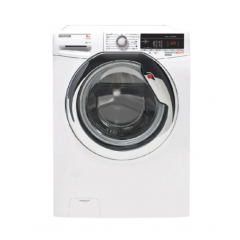 HOOVER Washing Machine Fully Automatic 8 Kg With Steam Chrome Door White Color DXOA38AC3-ELA