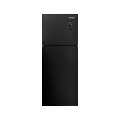 FRESH Refrigerator No Frost 376 Liter LG Compressor Cooling Bluetooth Technology Black Glass FNT-MR470YGQBM
