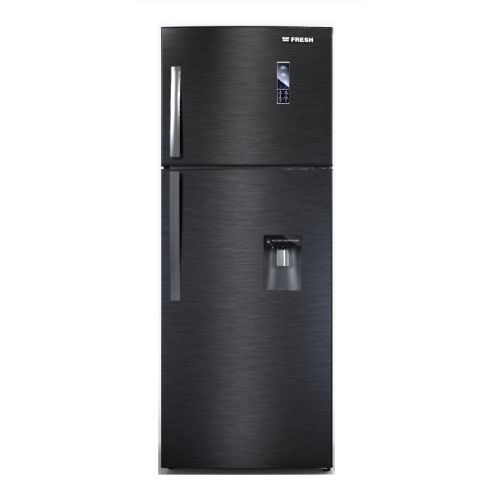 FRESH Refrigerator No Frost 436 Liters Black Slim Water Dispenser FNT-D580YB