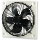 S&P Plate Mounted Axial Flow Fan 40cm 151 Watt 3670 m3/h HXM-400