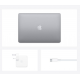 Apple MacBook Pro 13 inch M1 chip with 8‑core CPU and 8‑core GPU,8GB,256GB SSD Space Grey MYD82AB/A