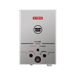 Fresh Gas Water Heater 6 liter Silver 6L-10959