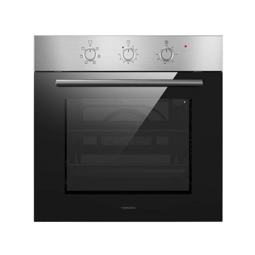 Tornado Built-In Oven Electric 60 x 60 cm 67 L In Stainless Steel Color With Convection Fan EO-VM60CSU-S