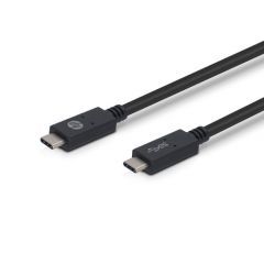 HP USB C to USB C v3.1 Cable 1.0m Black 2UX17AA-ABB