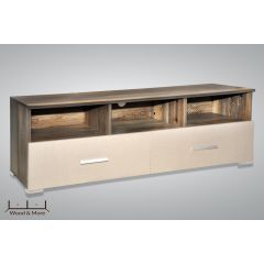 Wood & More TV Table 2 Lockers 140*35 cm Woody TVT-2Dr-140 WO