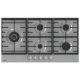 Gorenje Built-In Hob 90 cm 5 Gas Burners Cast Iron Full Safety Stainless GW951X